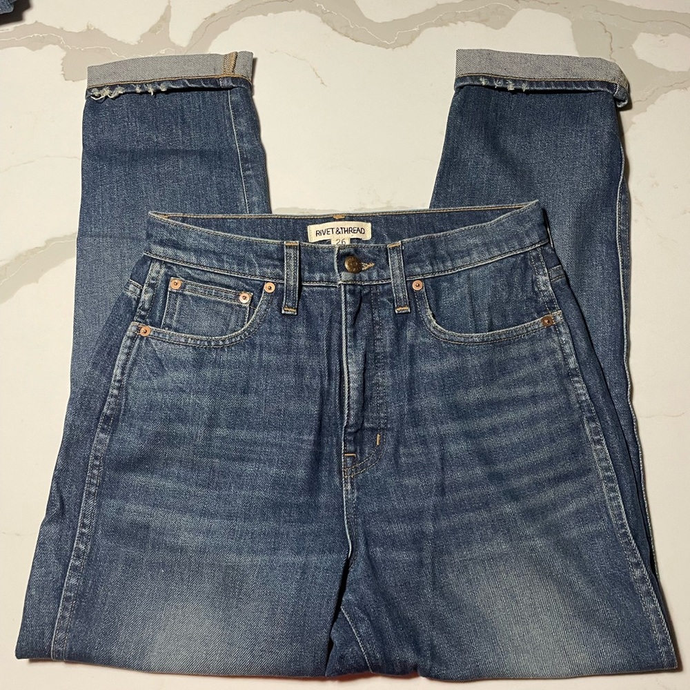 Rivet & Thread High Rise Stovepipe sz 26